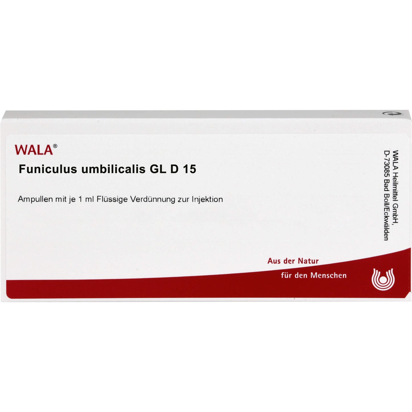 FUNICULUS UMBILICALIS GL D 15 ampoules