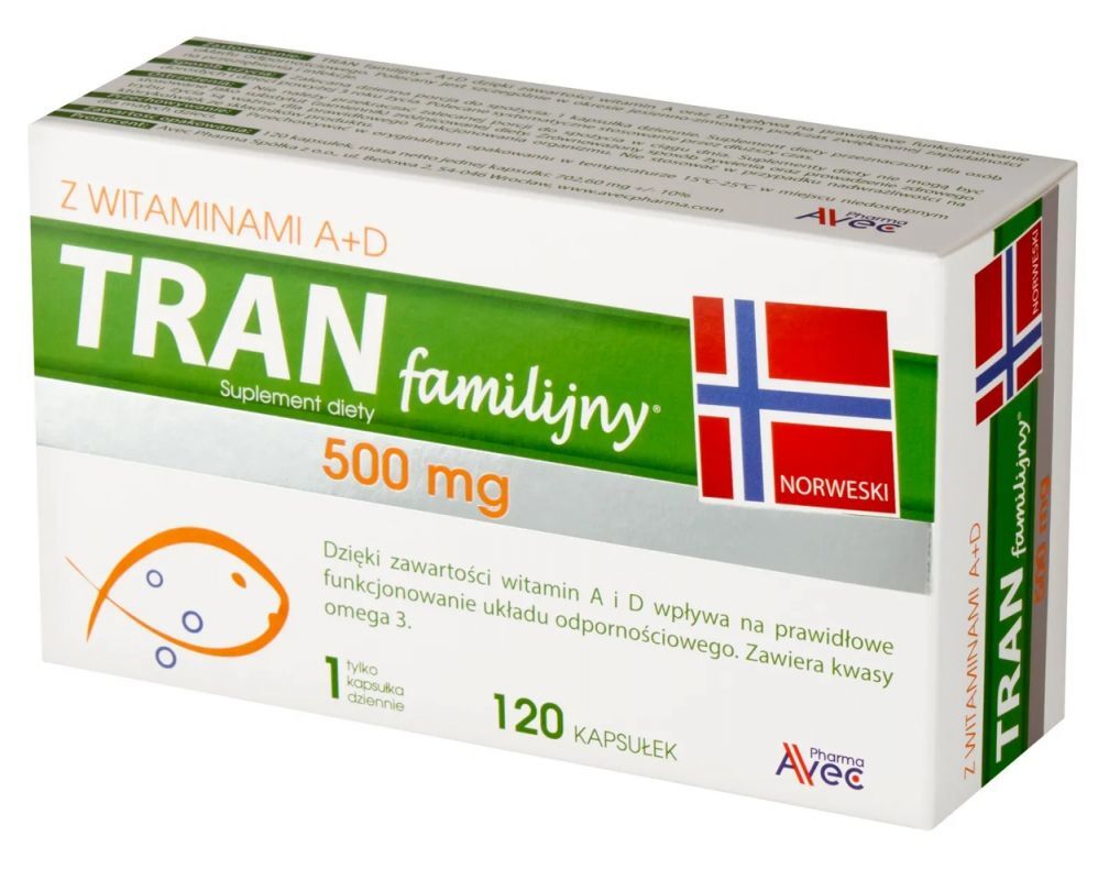 Family Fish Oil A+D 120 capsules