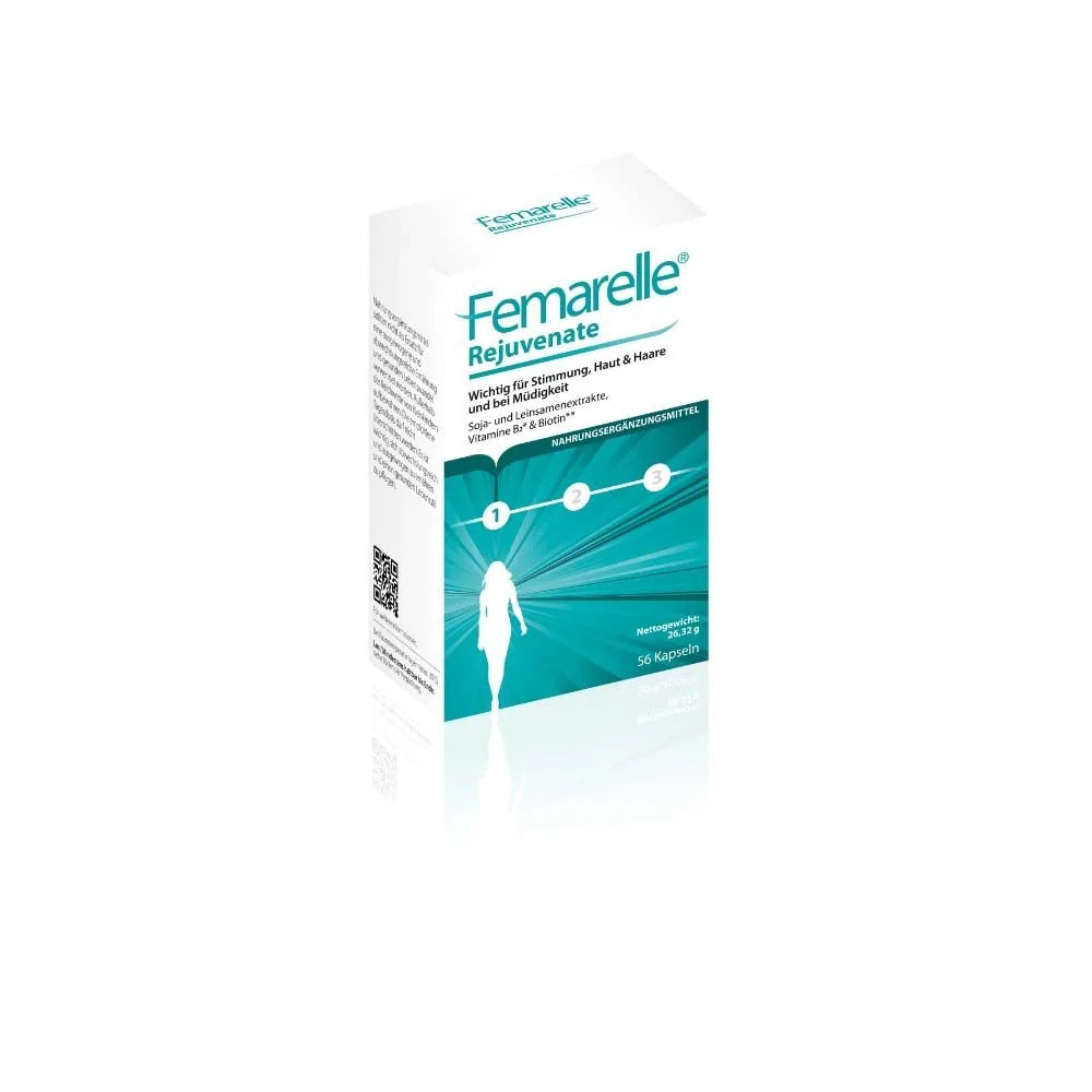 Femarelle Rejuvenate Capsules for mood, skin and hair, 56 capsules