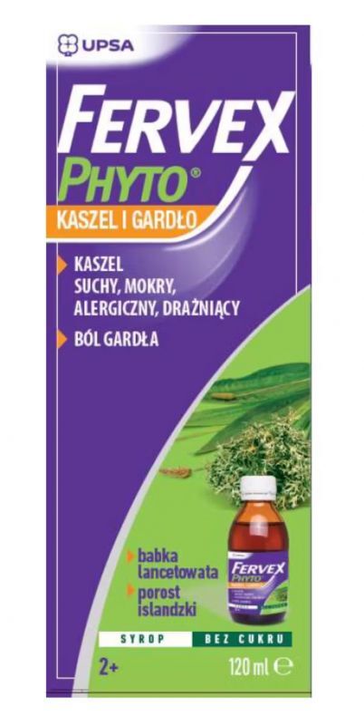 Fervex Phyto Cough and Throat Syrup