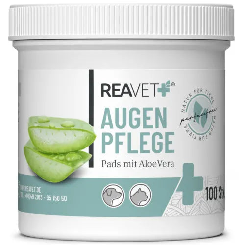 For dogs and cats REAVET Eye Care Pads 100 pcs