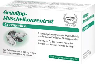 GREEN LIP MUSSEL CONCENTRATE capsules UK