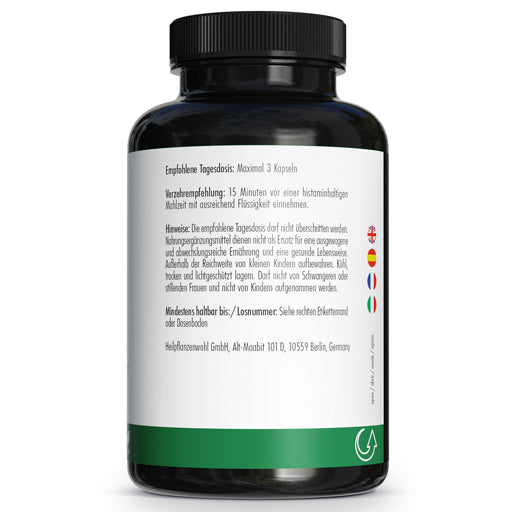 GREEN NATURALS DAO 100mg veg. for histamine reduction