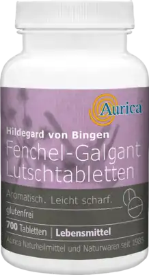 Galangal root, fennel Lozenges