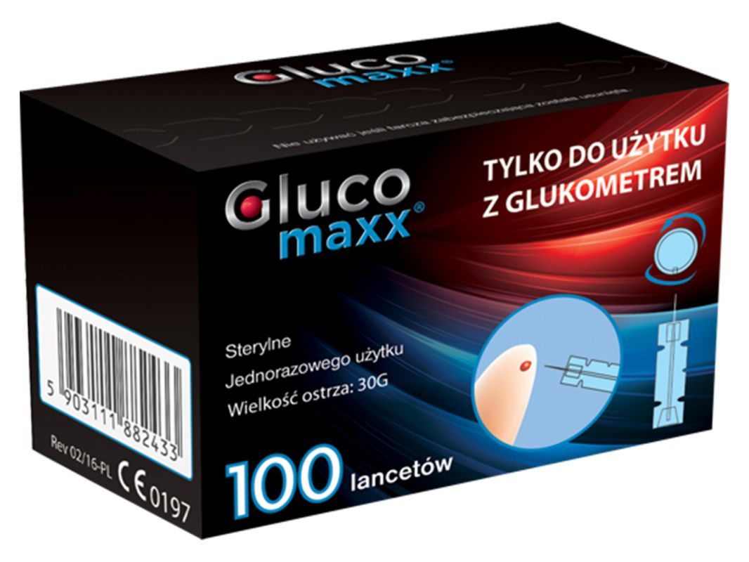 Glucomaxx lancets 100 pieces