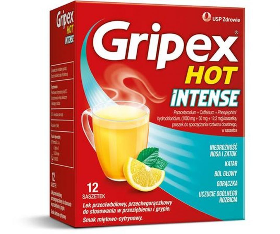 Gripex Hot Intense 12 sachets