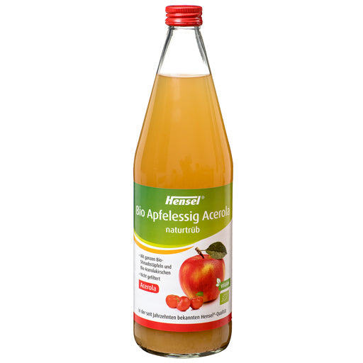 HENSEL Apple Vinegar naturally cloudy with 5% Acerola bio 750 ml
