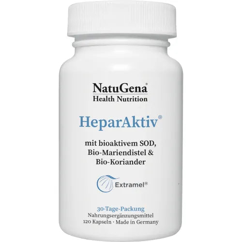 HEPARACTIVE SOD + organic milk thistle + organic coriander