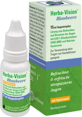 HERBA-VISION blueberry eye drops UK