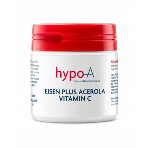 HYPO A Iron+Acerola Vitamin C Capsules 120 pieces