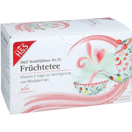 H&S Fruits with Vitamin C Filter Bags 20 x 2.7 g