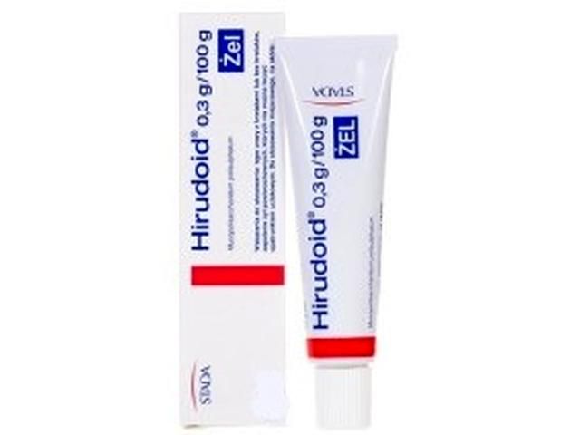 HIRUDOID gel, deep vein thrombosis, varicose veins treatment