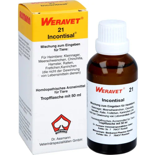INCONTISAL 21 drops for pets 50 ml