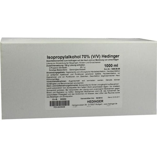 ISOPROPYL ALCOHOL 70% Hedinger 1000 ml