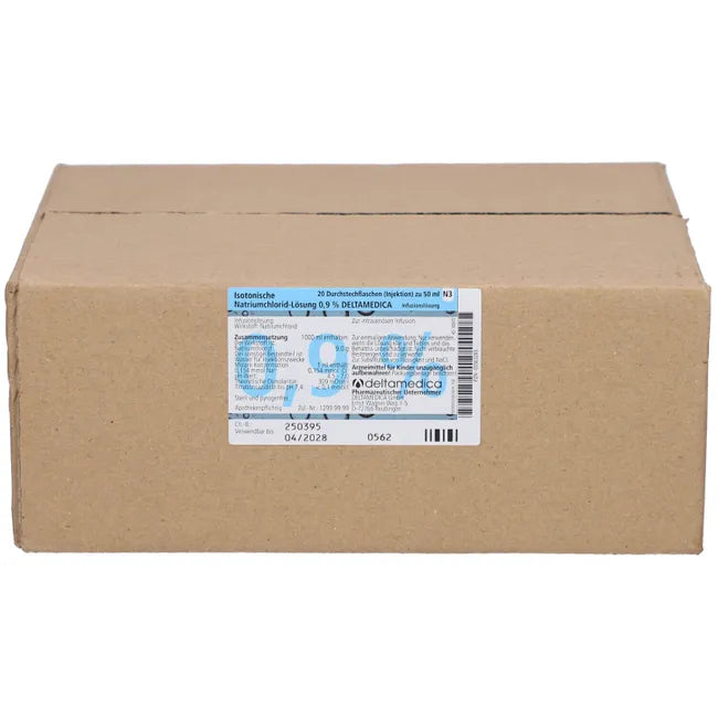 ISOTONIC NaCl 0.9% DELTAM.Injection glass bottle