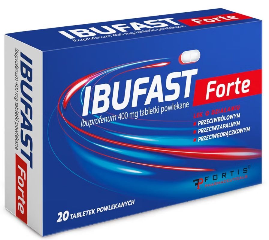 Ibufast Forte 400 mg 20 tablets