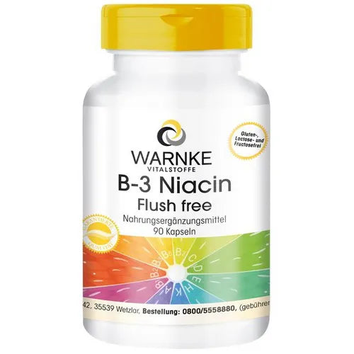 Inositol hexanicotinate, Vitamin B3 Niacin, L-Leucine