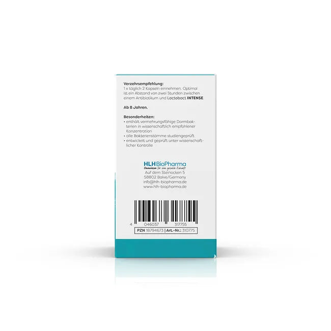 LACTOBACT INTENSE gastro-resistant capsules 40 count