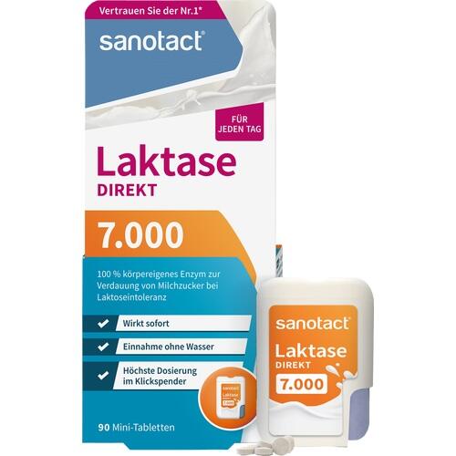 Lactase 7,000 FCC mini tablets