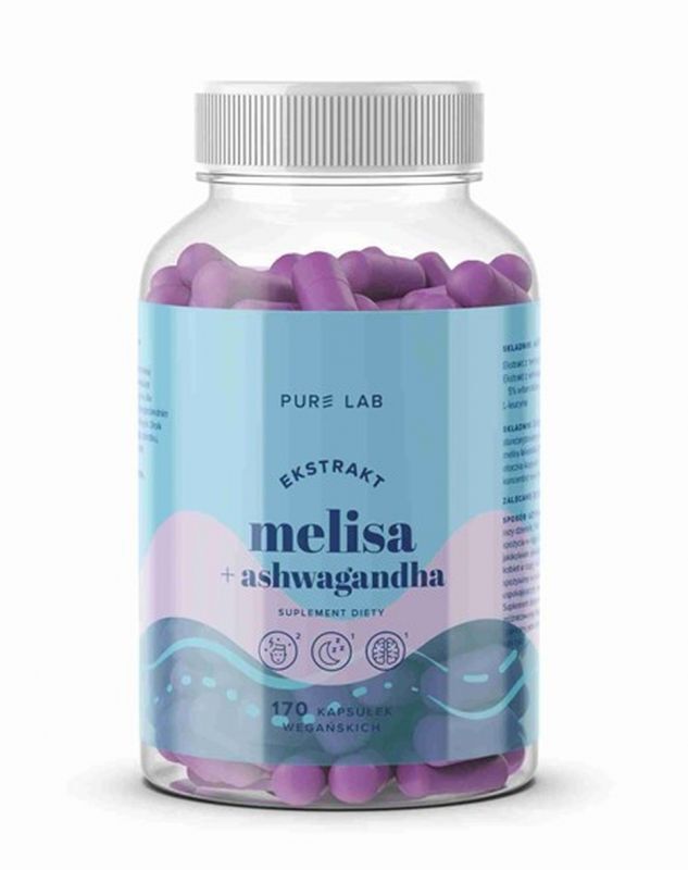 Lemon Balm Extract 150 mg + Ashwagandha