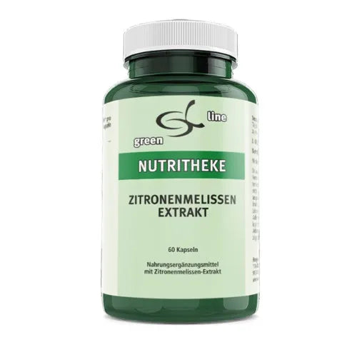 Lemon balm extract capsules, 60 capsules