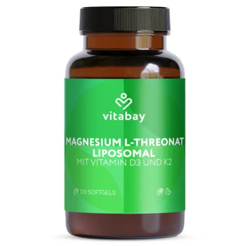 Liposomal Magnesium L-Threonate 2000 mg Soft Capsules, 120 Capsules