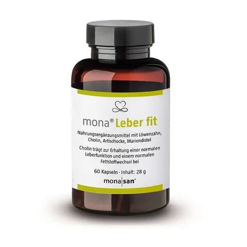 Liver health formula, MONA LIVER fit with choline, dandelion, milk thistle capsules