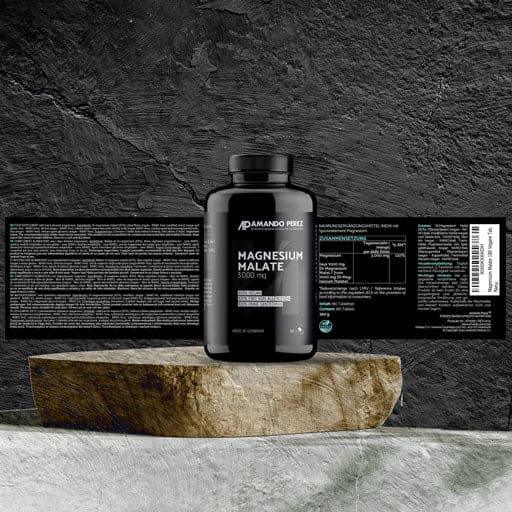 MAGNESIUM MALATE 3000 mg vegan tablets