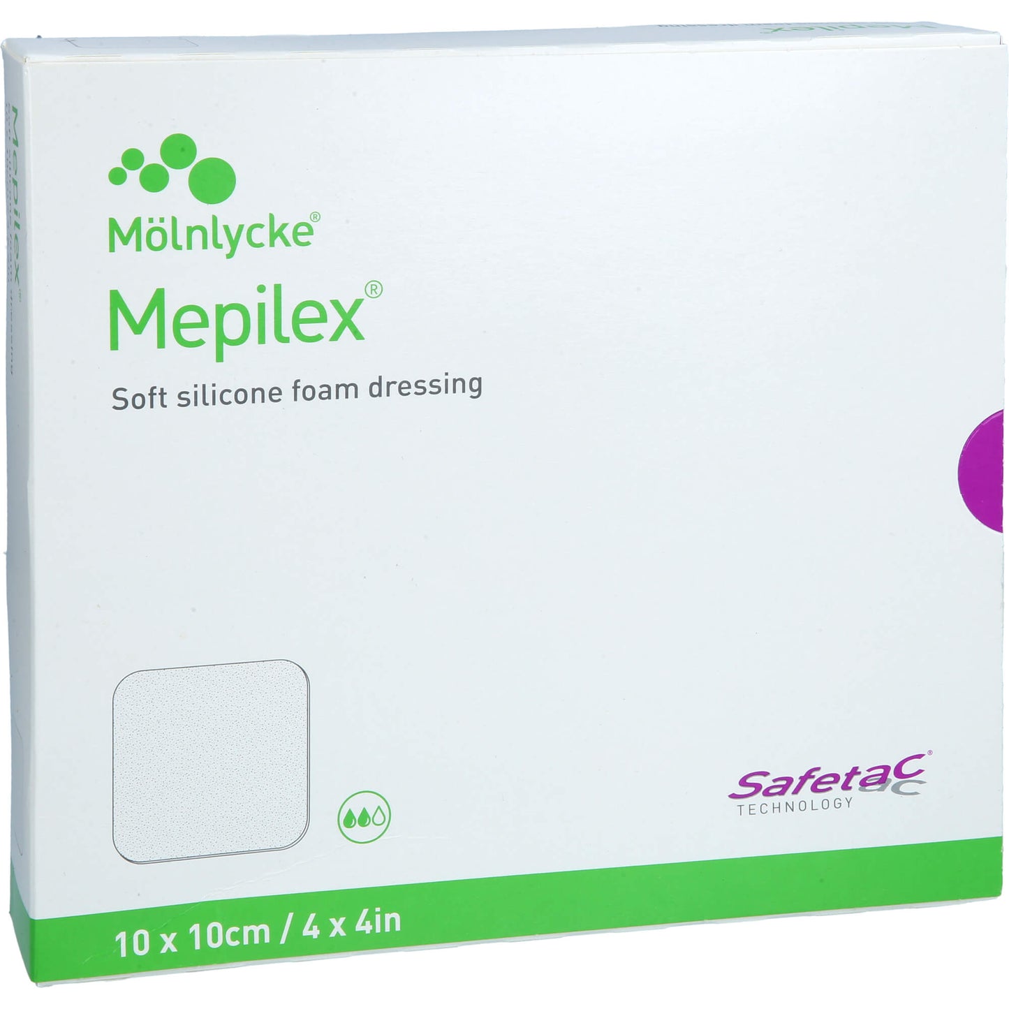 MEPILEX 10x10 cm foam dressing