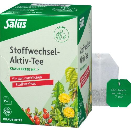 METABOLISM ACTIVE Tea Herbal Tea No. 7 Organic Salus