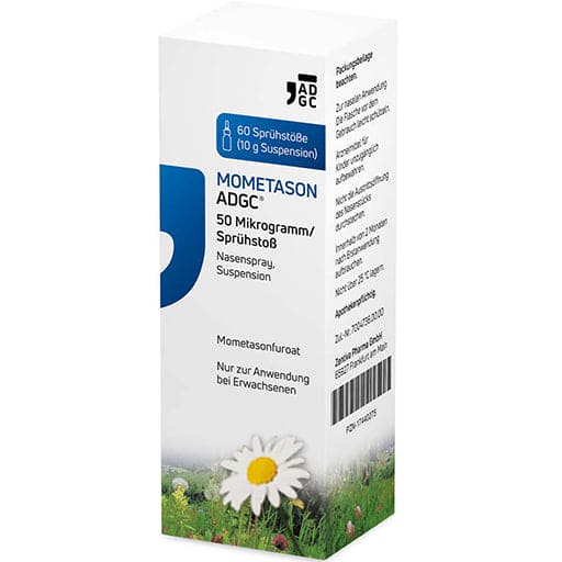 MOMETASON ADGC 50 µg, spray nasal spray 60 UK