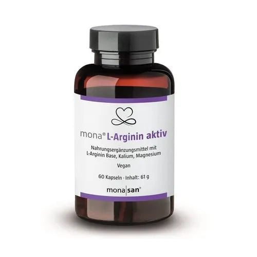 MONA L-ARGININE active with magnesium+potassium capsules
