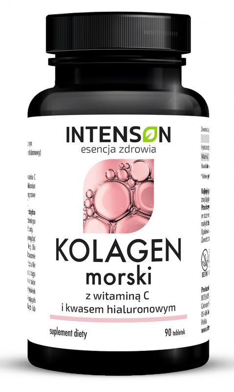 Marine Collagen with Hyaluronic Acid and Vitamin C 500 mg 90 tablets