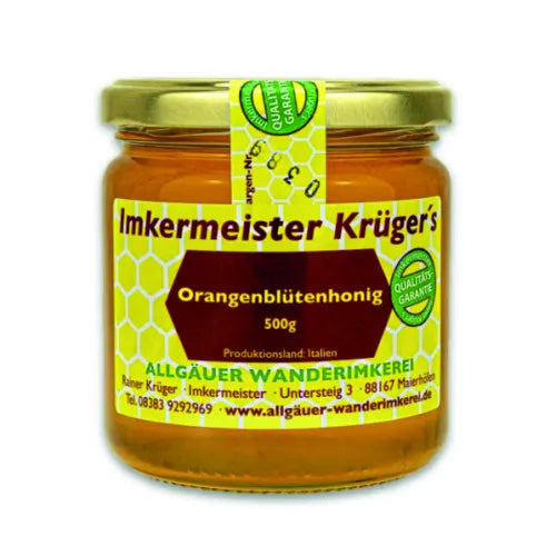 Master beekeeper Krüger's orange blossom honey
