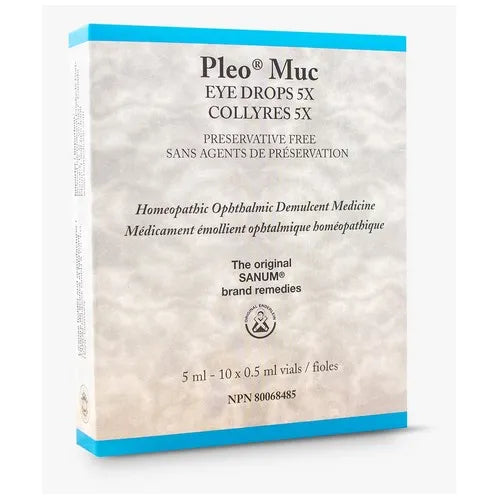 Mucokehl Single D5 eye drops 10 x 0.5ml pipette