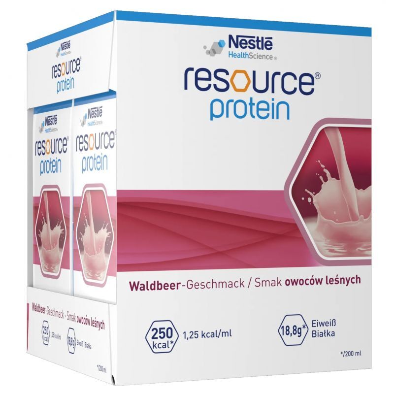NESTLE Resource Protein Forest Fruit Flavor 4 x 200 ml