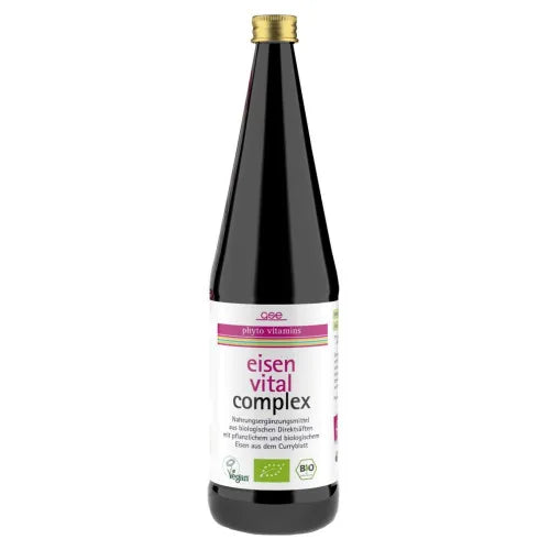 Natural iron from the curry leaf, IRON VITAL Complex Organic Oral Liquid