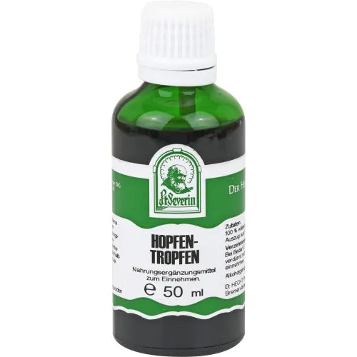 Natural sedative to promote sleep and reduce anxiety, Hop Drops