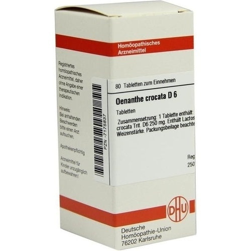OENANTHE CROCATA D 6 tablets