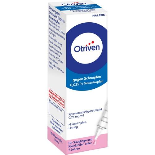 OTRIVEN against colds 0.025% nasal drops - 7