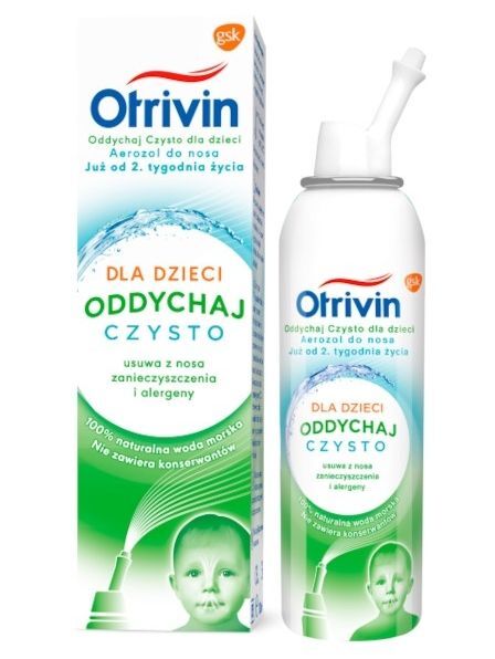 Otrivin Breathe Cleanly for Children Nasal Spray 100ml