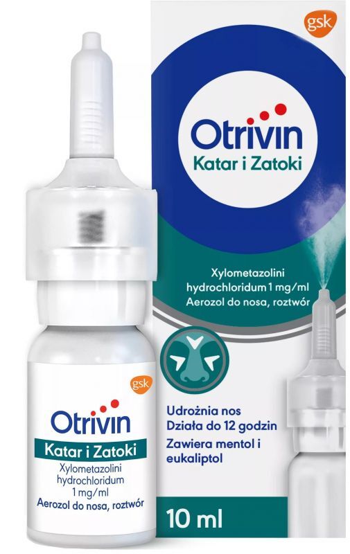 (Rhinitis and Sinuses) Otrivin Runny Nose and Sinus Nasal Spray 10 ml