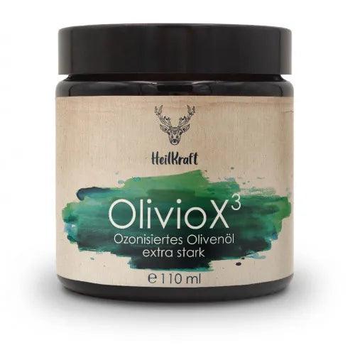 Ozonated olive oil, extra virgin olive oil, Healing power OlivioX³ UK