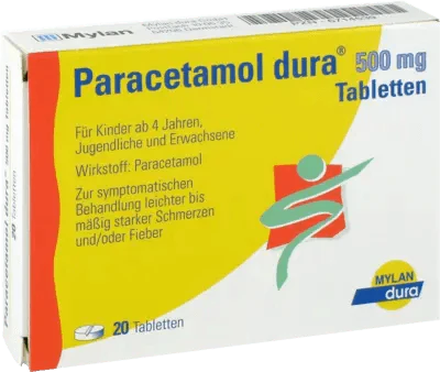 PARACETAMOL dura 500 mg tablets UK