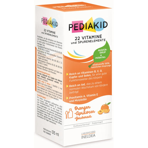 PEDIAKID 22 Vitamines Syrup