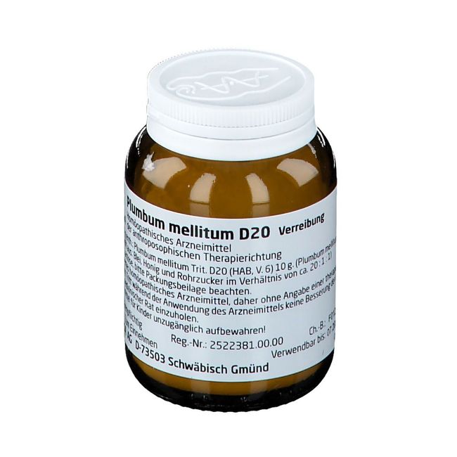 PLUMBUM MELLITUM D 20 Trituration 50 g