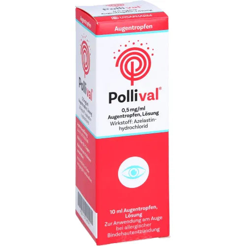 POLLIVAL 0.5 mg eye drops, hay fever eyes
