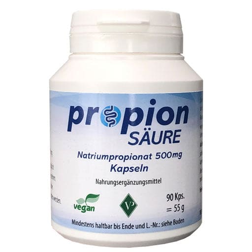 PROPIONIC ACID 500 mg vegan capsules