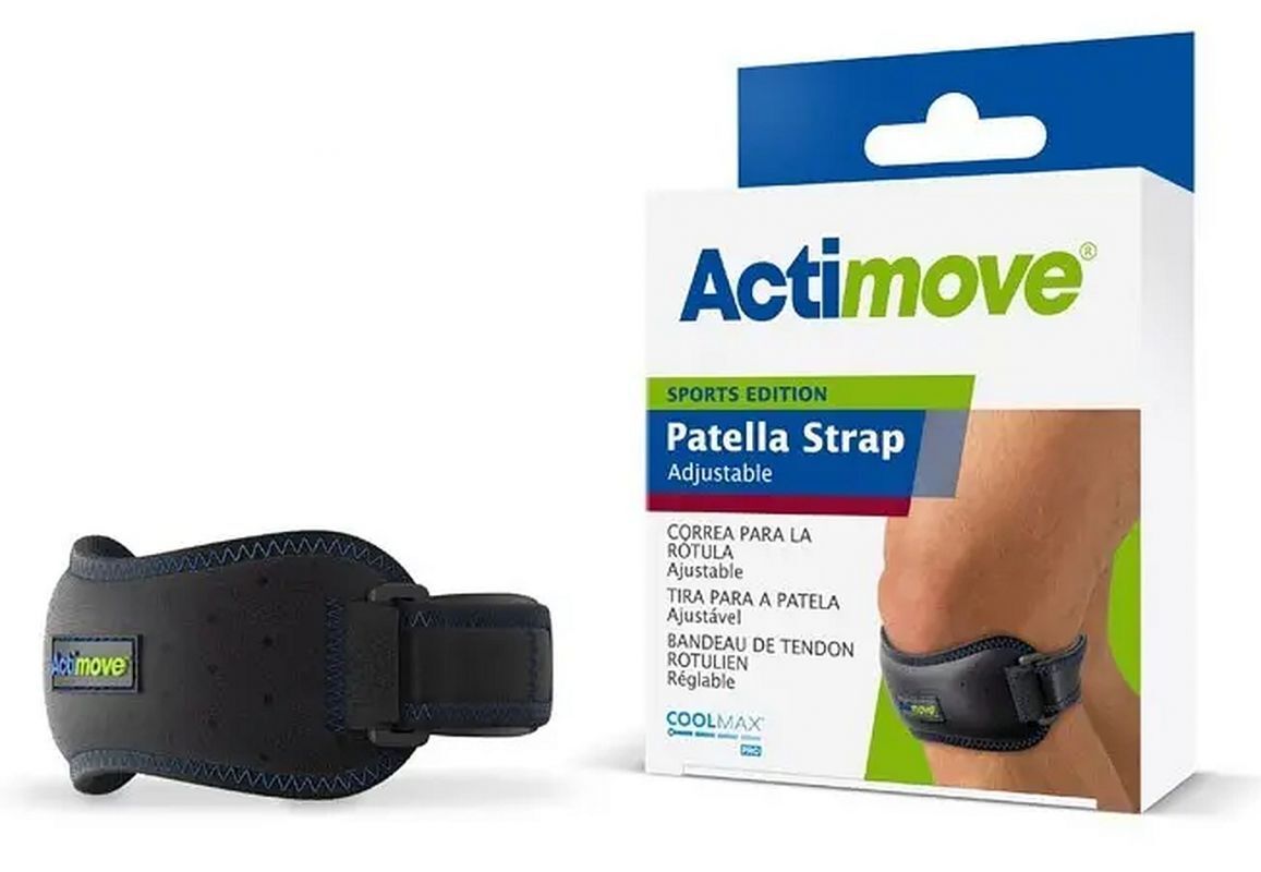 Patella Strap Universal black underpatella strap