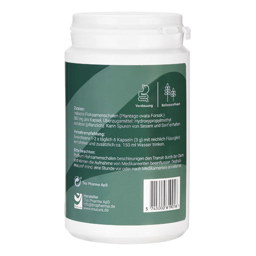 Psyllium husk MUCURA capsules